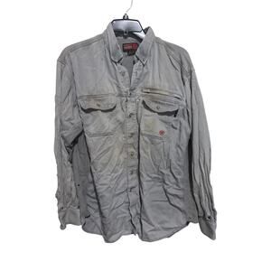 Ariat FR Button Down Top XXL  Flawed